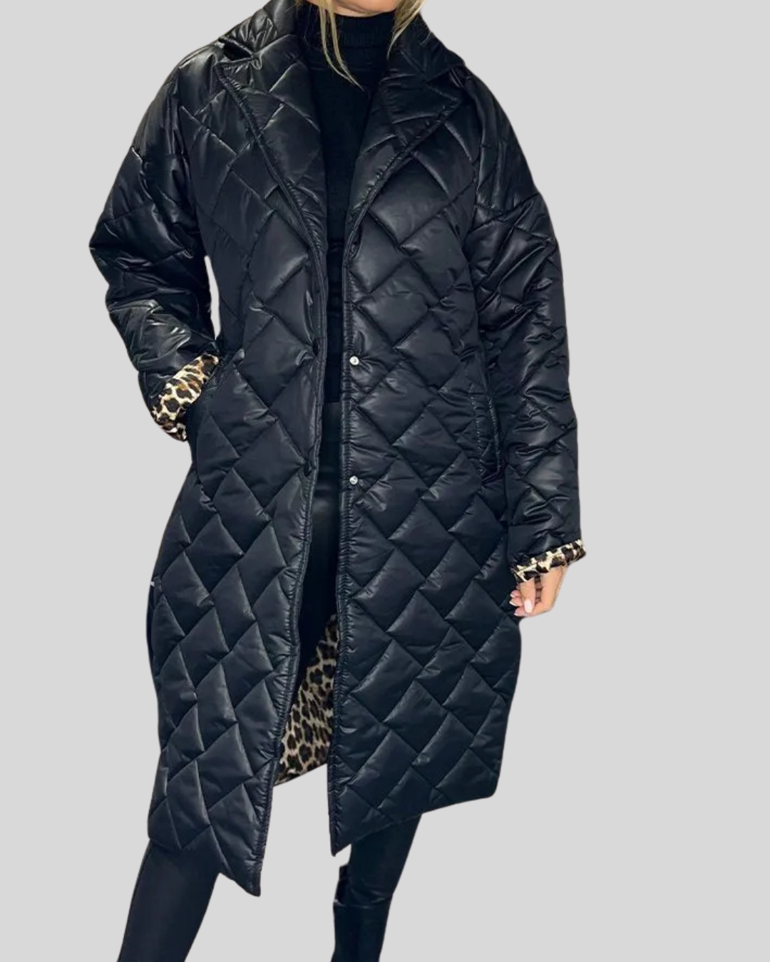 ZUZANA | Kensington Luxe Oboustranný prošívaný kabát