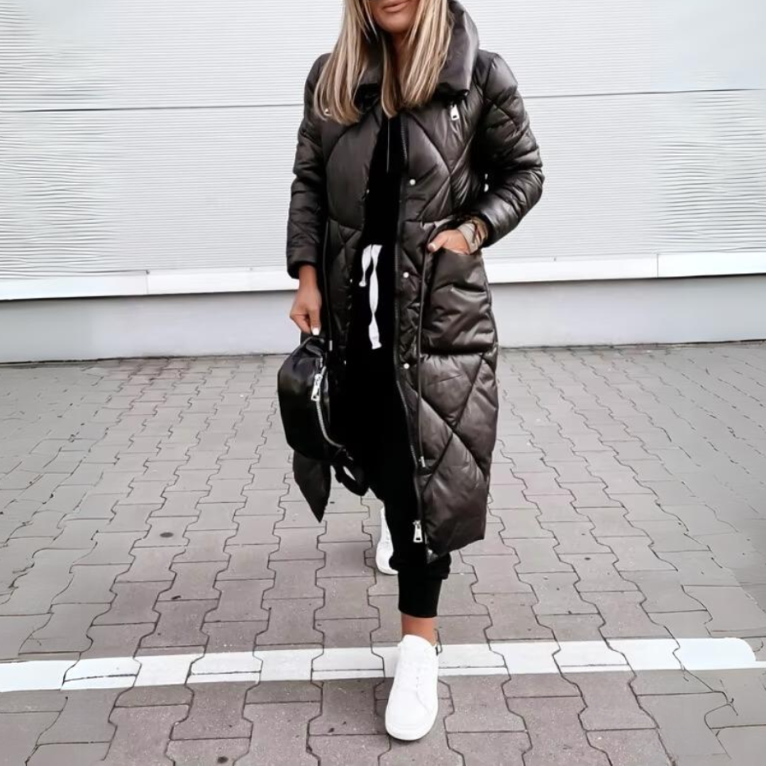 Karina | Luxusní dlouhý kabát do zimy