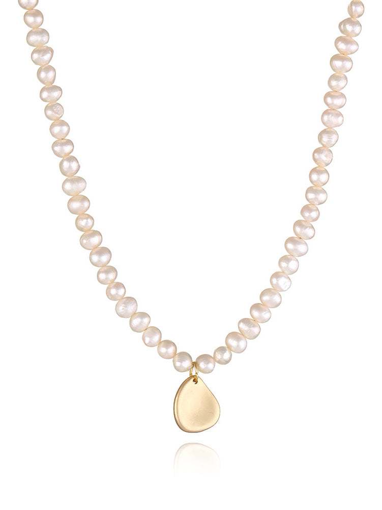 ZUZANA | Náhrdelník s velkými perlami ve tvaru hvězdy
