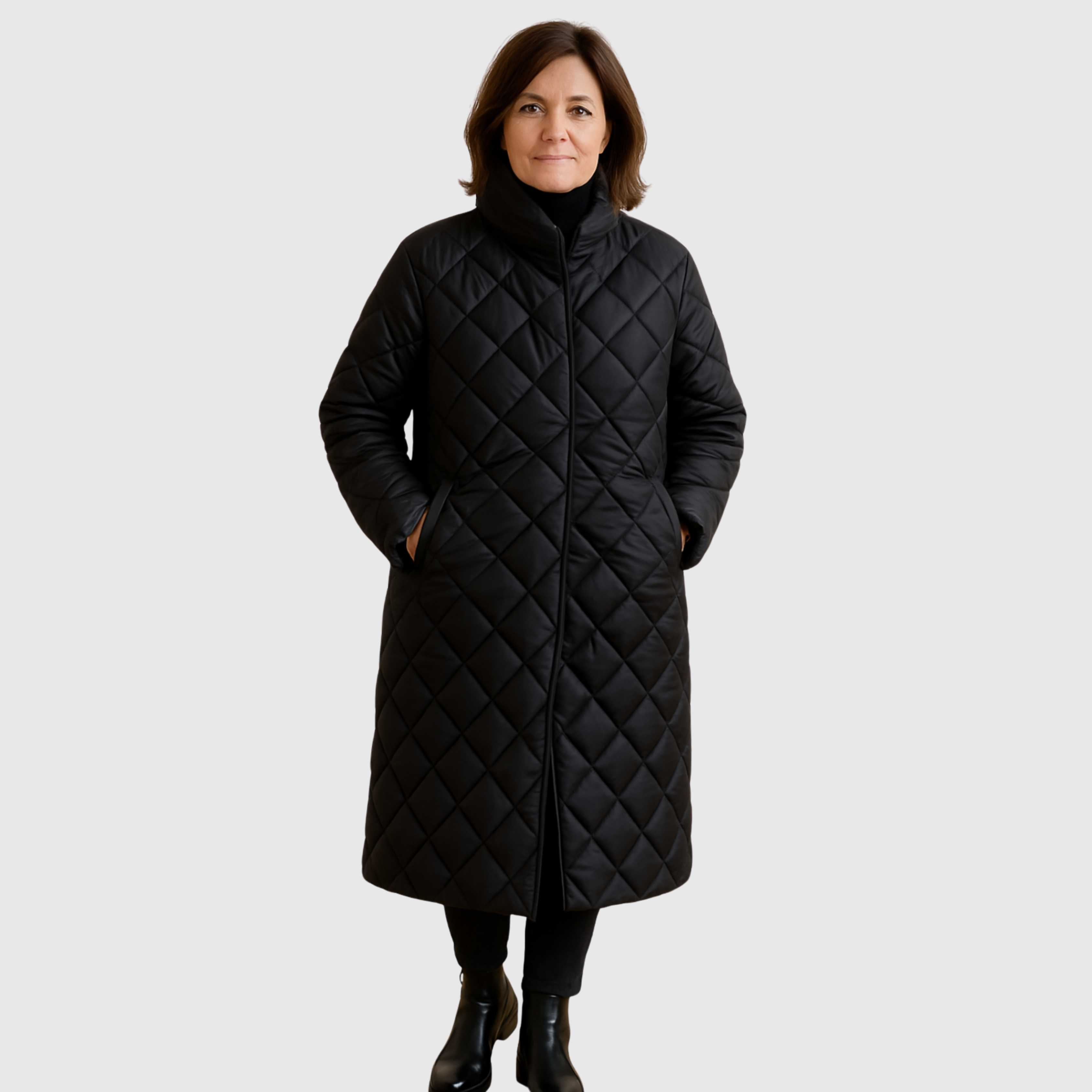 Vera | Oboustranný kabát s leopardím vzorem