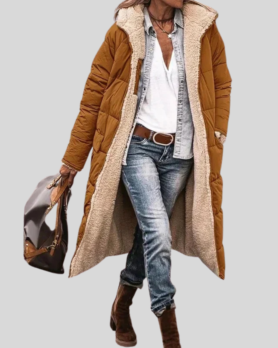 ZUZANA | Stylový zimní kabát