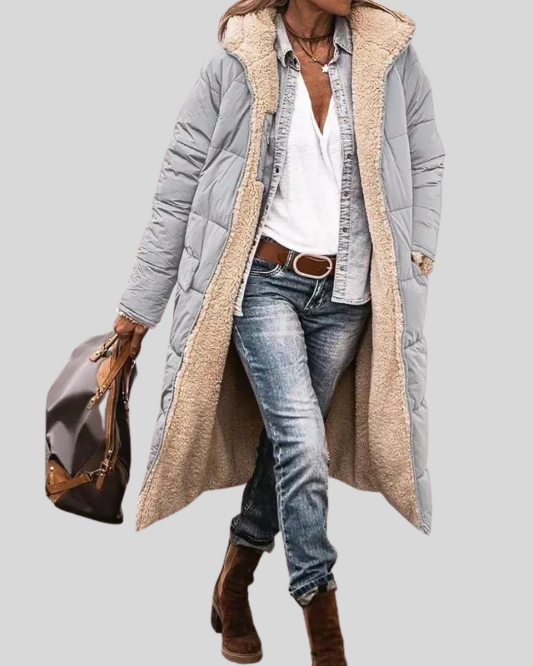 ZUZANA | Stylový zimní kabát