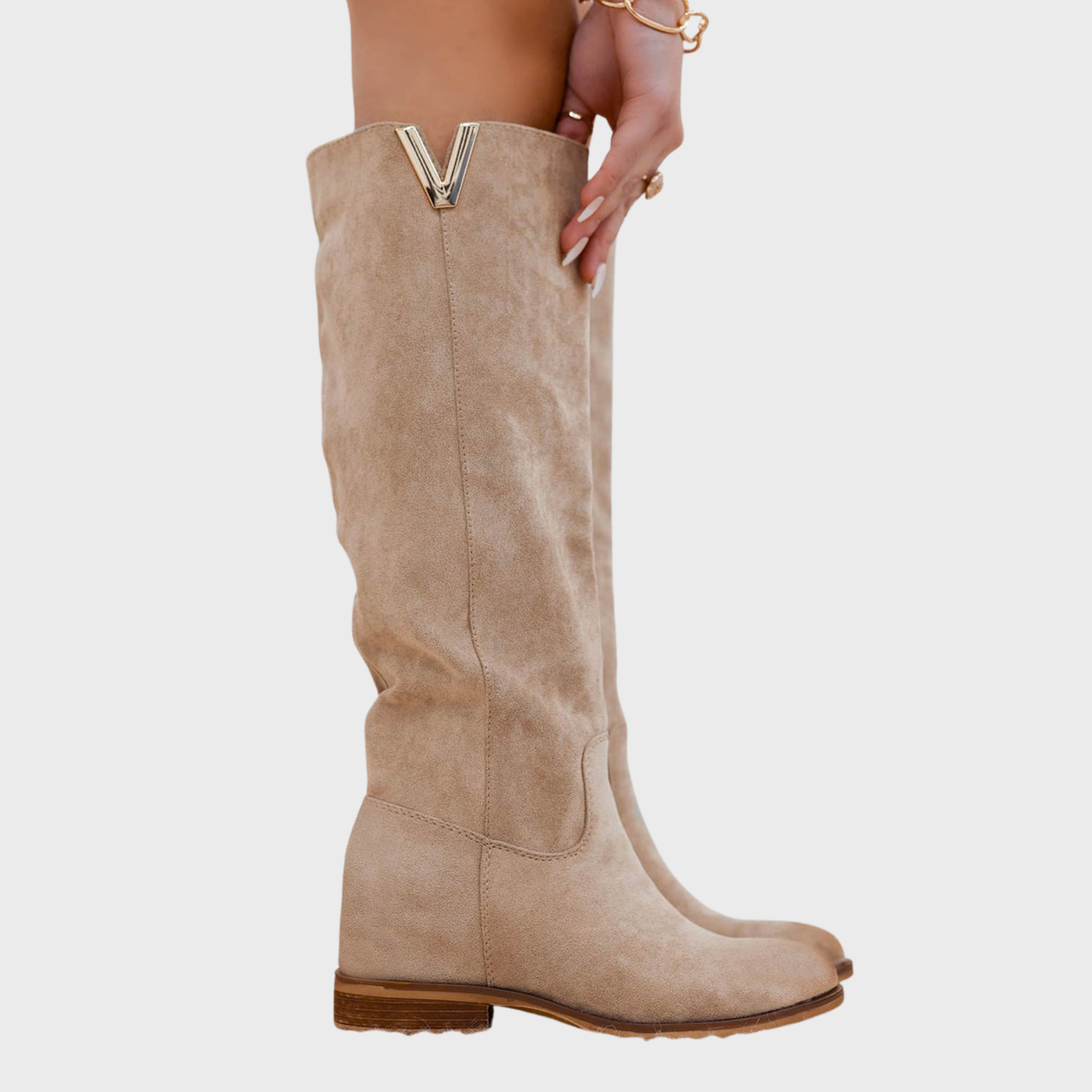 ZUZANA | Elegantní kotníkové boty s vnitřním klínem