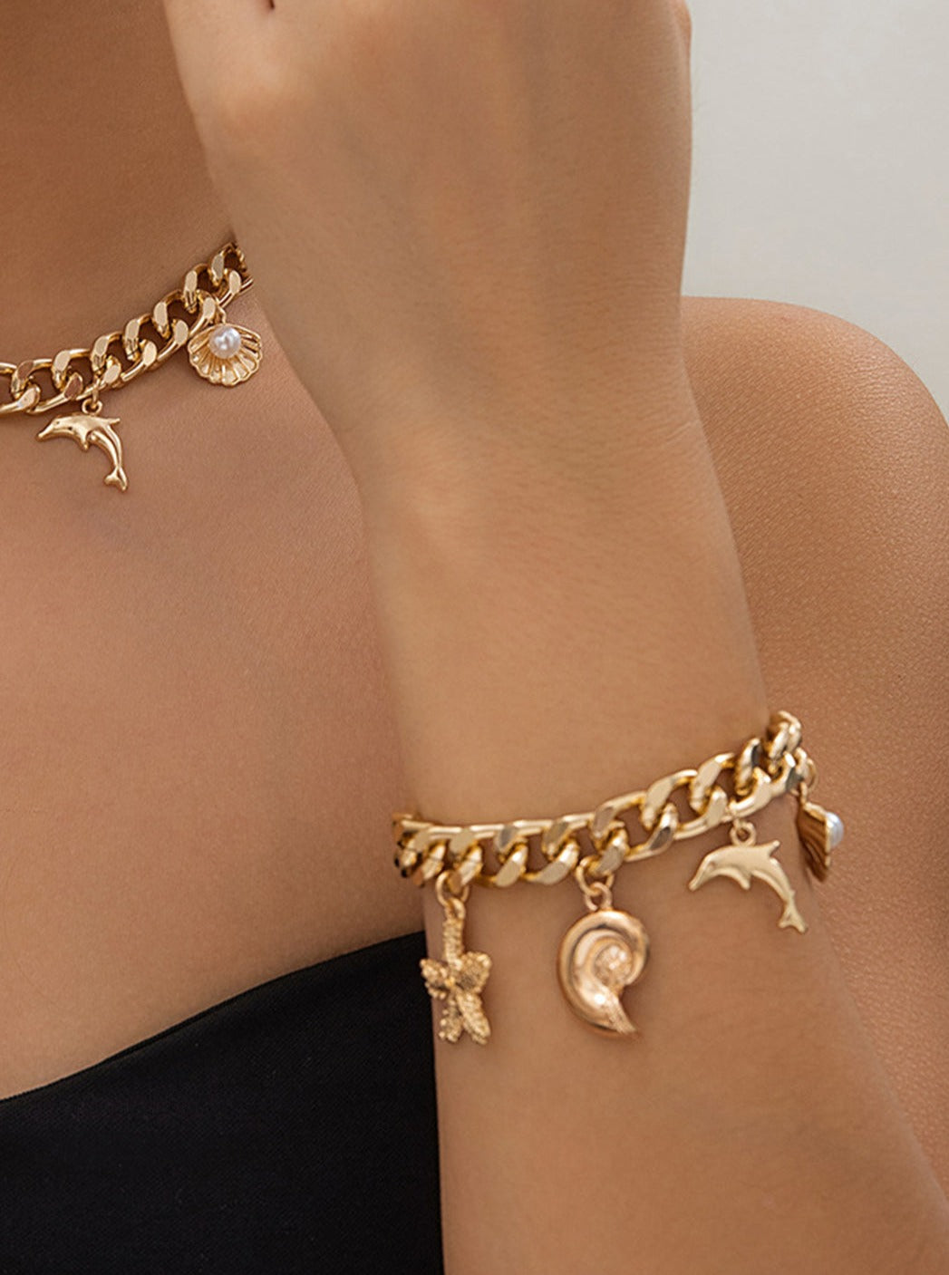 ZUZANA | Náhrdelník s přívěskem na téma oceánu