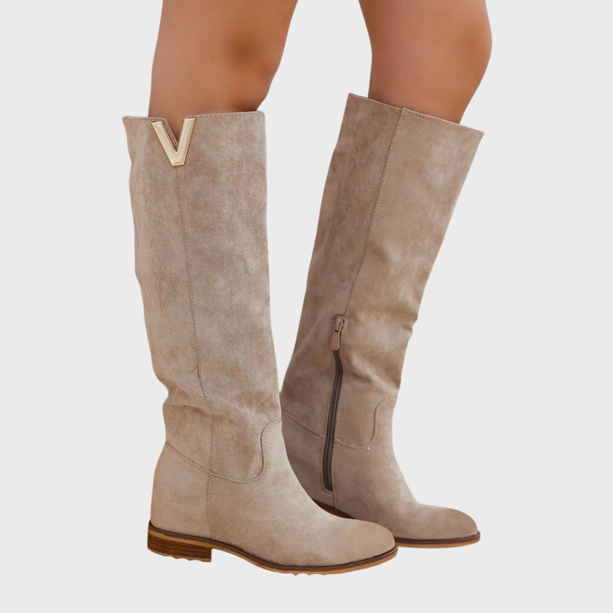 ZUZANA | Elegantní kotníkové boty s vnitřním klínem