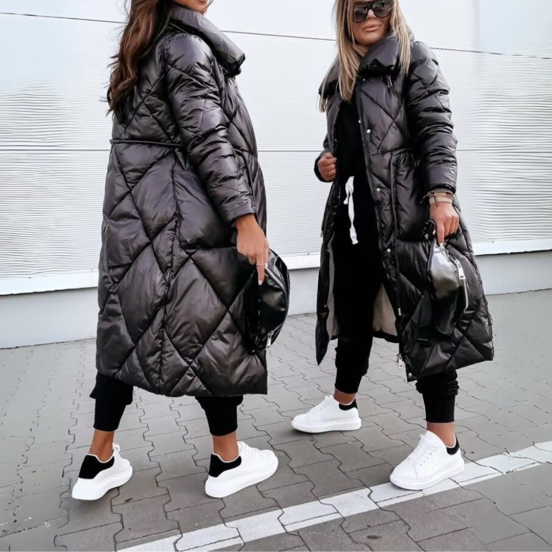 Karina | Luxusní dlouhý kabát do zimy