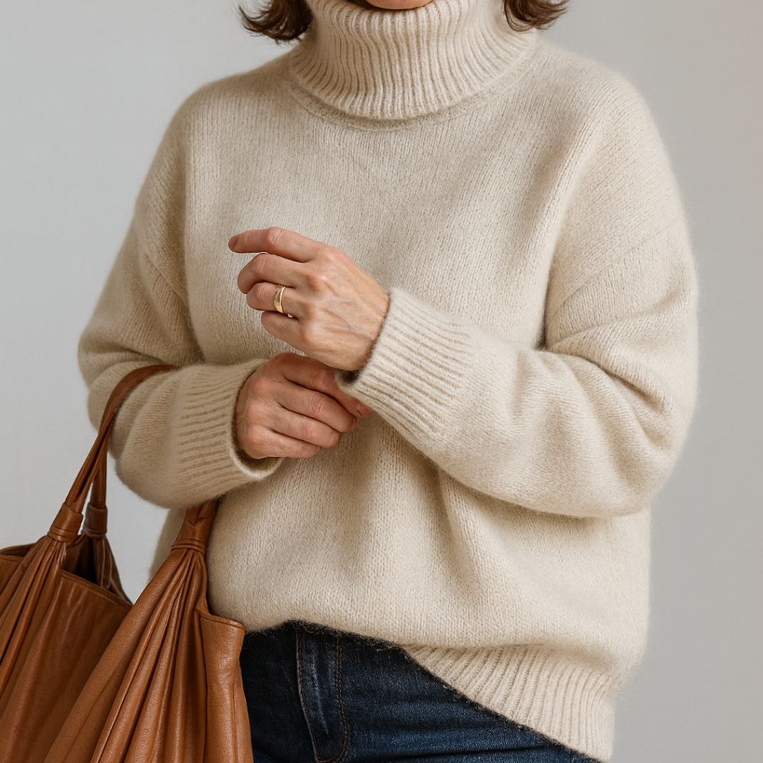 Monika | Jemný hřejivý rolák pro každodenní eleganci