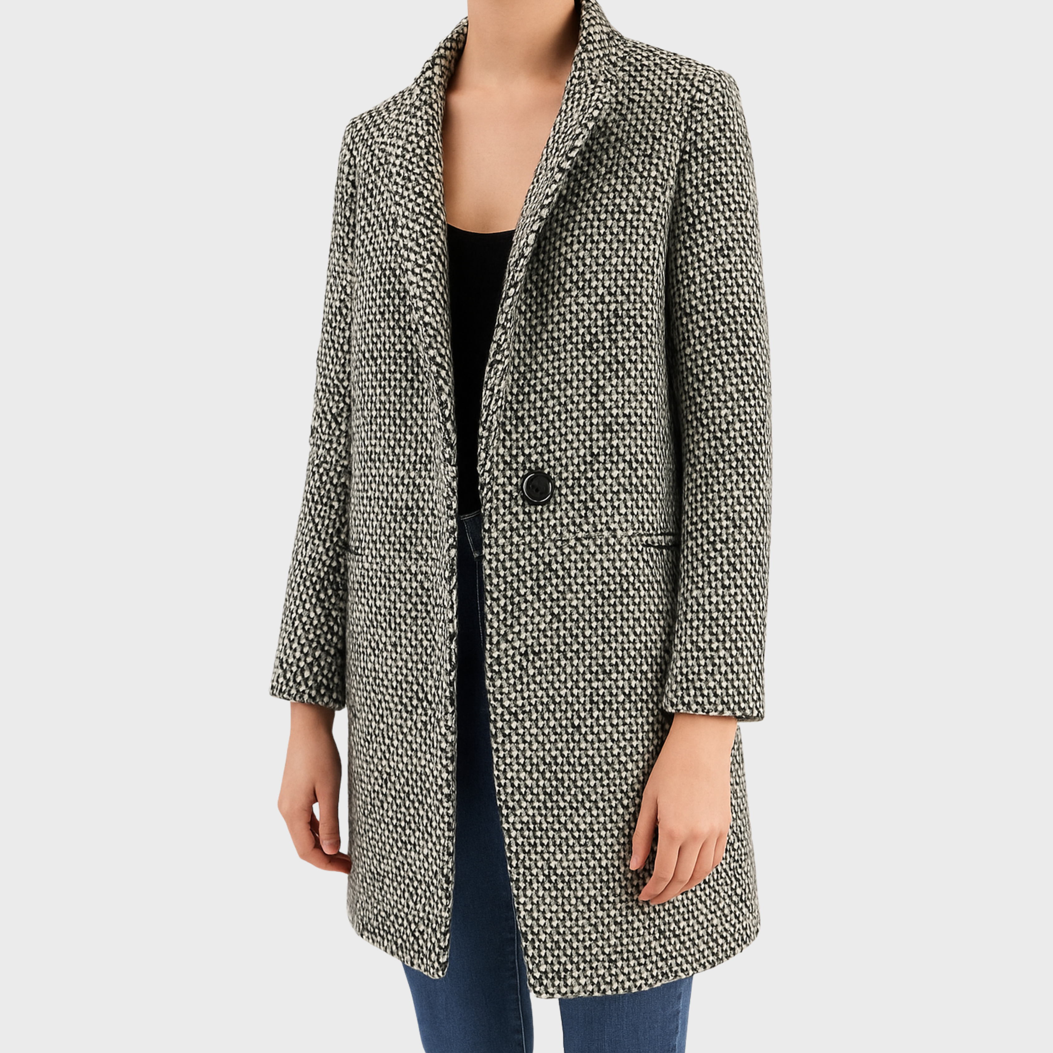 Adriana | Elegantní blazer kabát