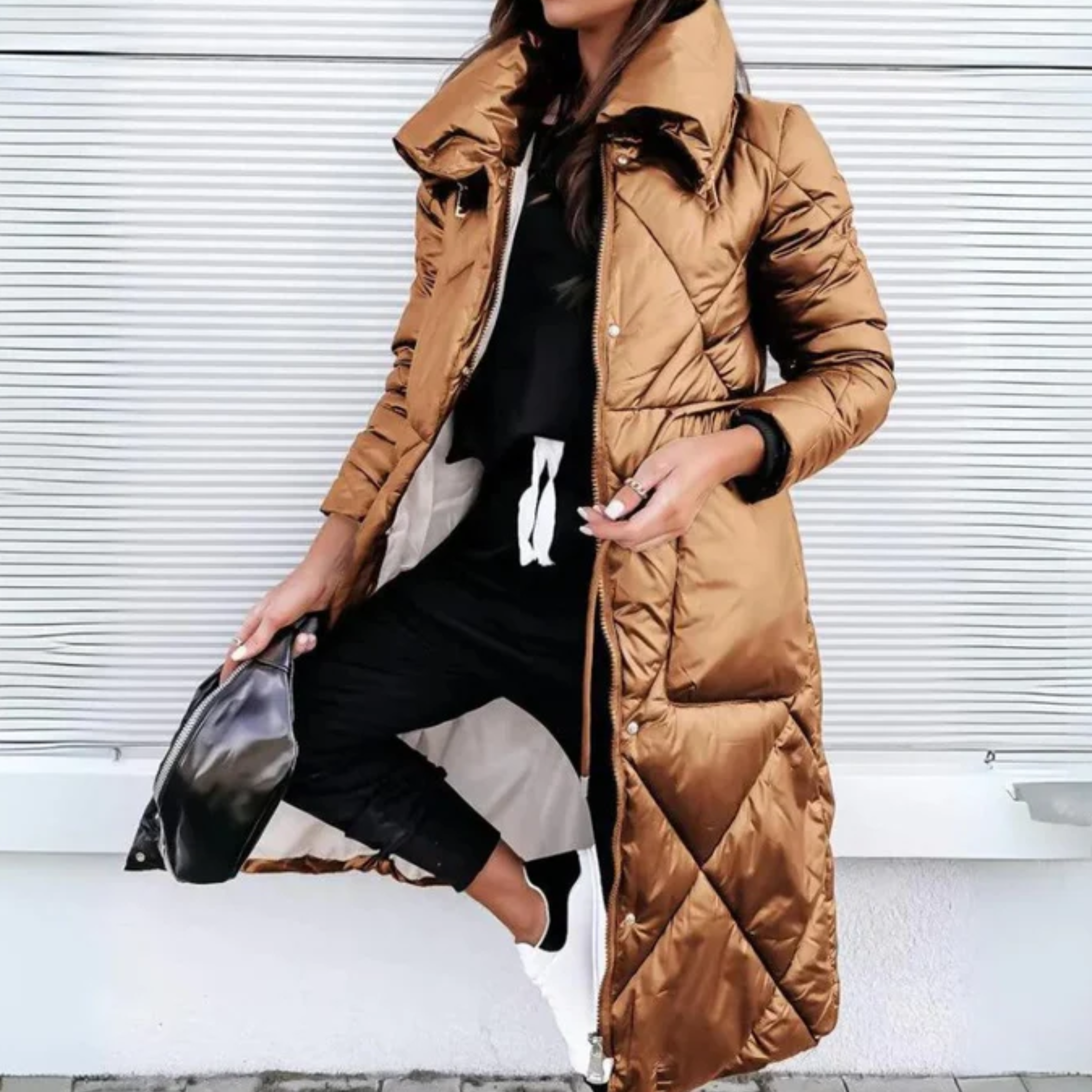 Karina | Luxusní dlouhý kabát do zimy