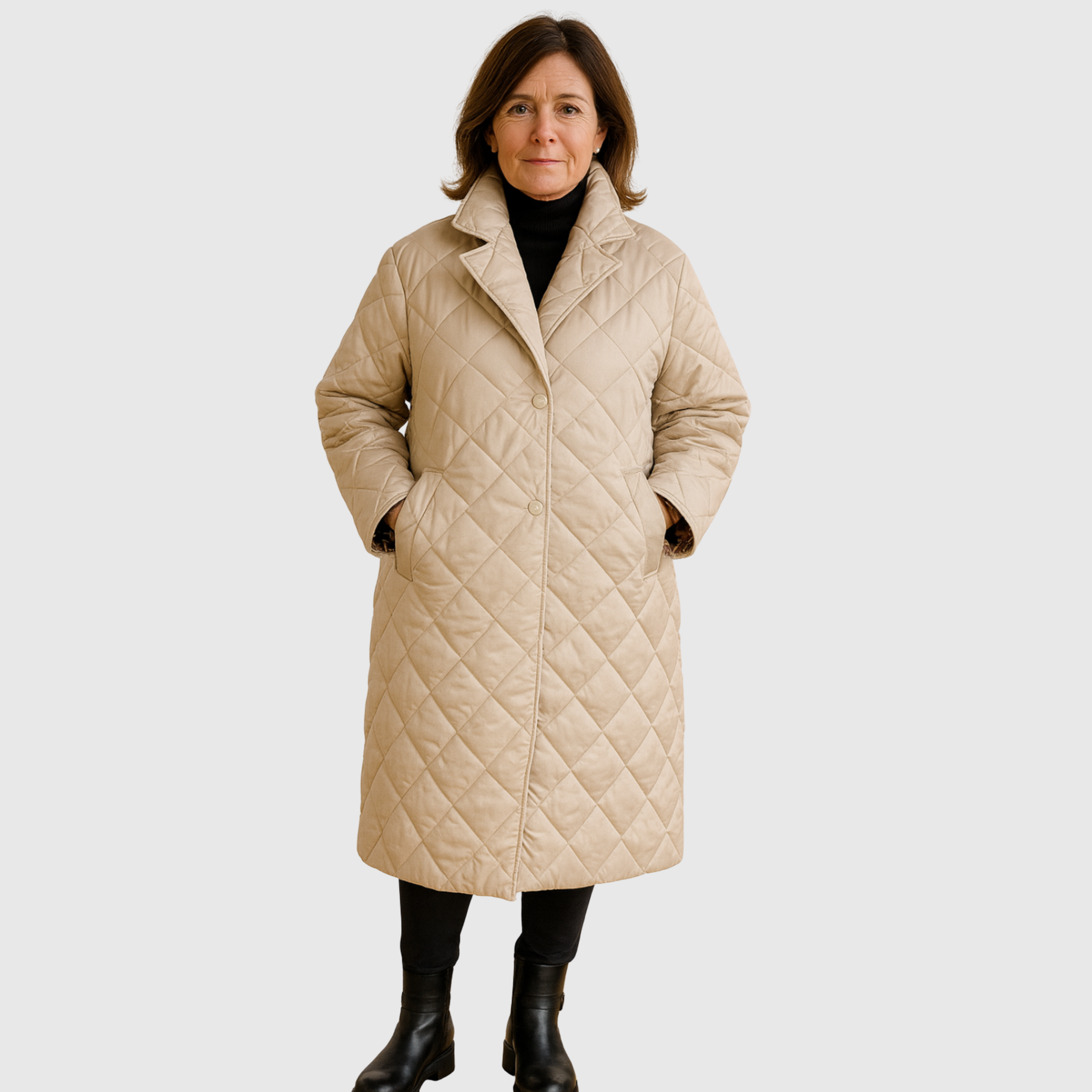 Vera | Oboustranný kabát s leopardím vzorem