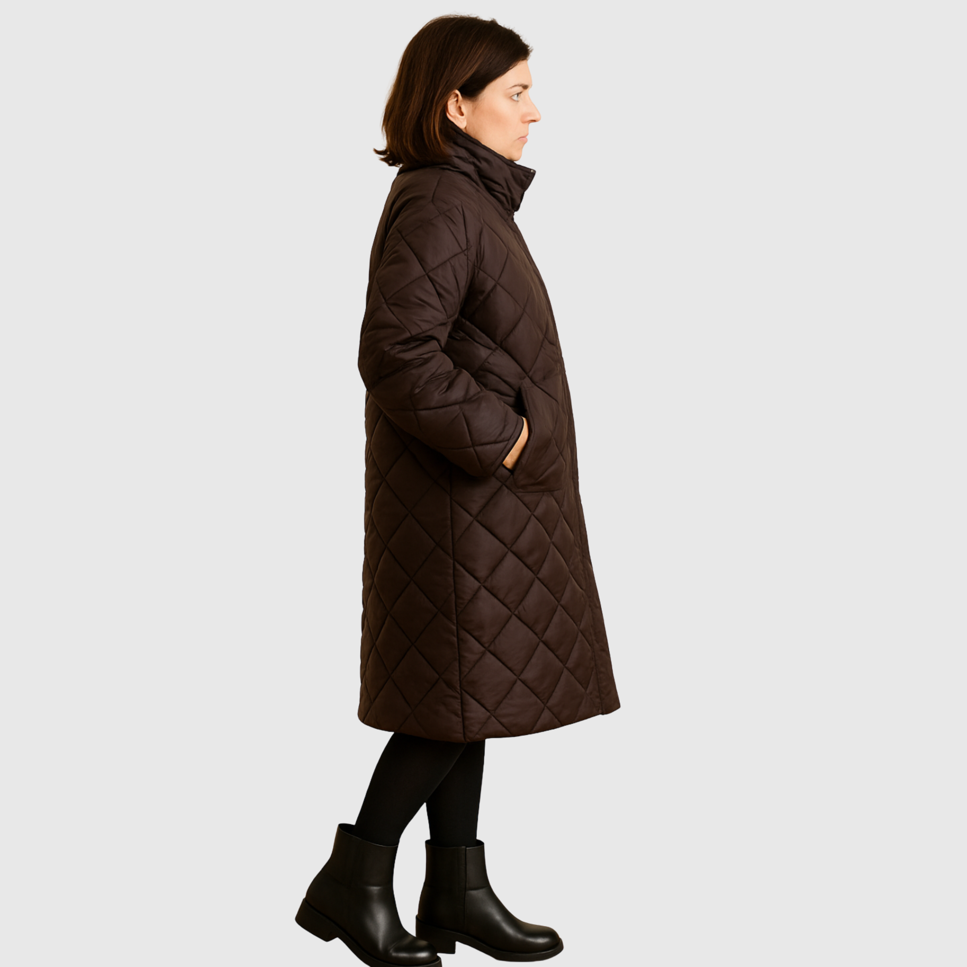 Vera | Oboustranný kabát s leopardím vzorem