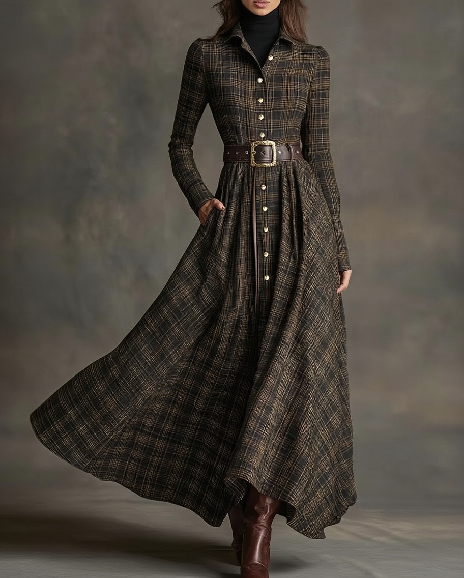 Alena | Vintage maxi šaty