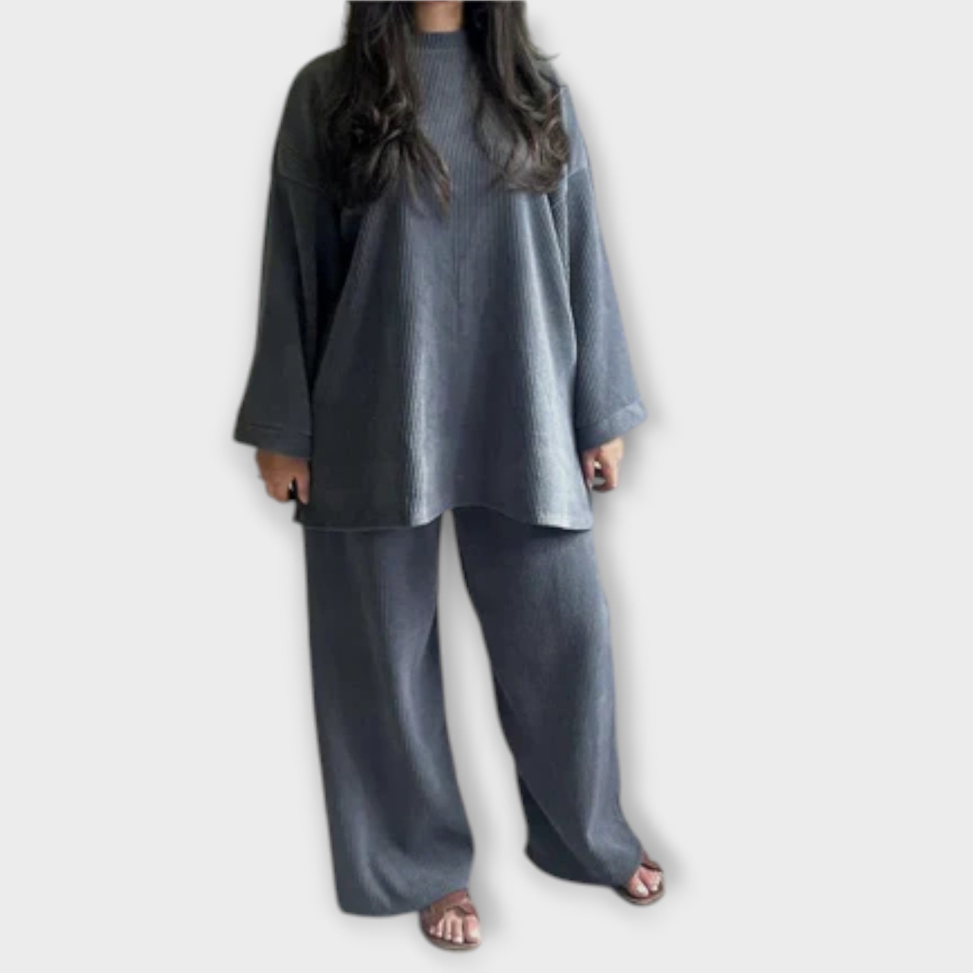 ZUZANA | Oversized Set - Ribbed Style